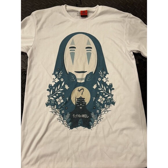 Hamp Stead Spirited Away No Face Vintage Shirt XL Princess Mononoke Ghibli anime - Picture 1 of 5
